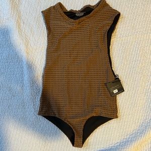 Acacia Mesh High Neck One Piece